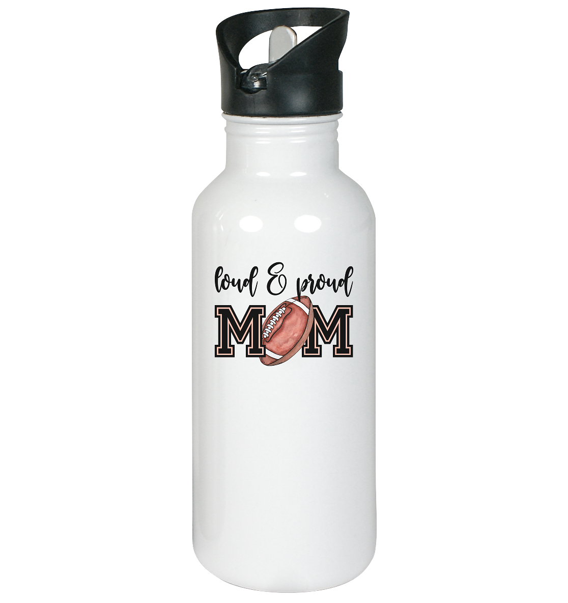 Loud & Proud Mom - Stainless Steel Water Bottle