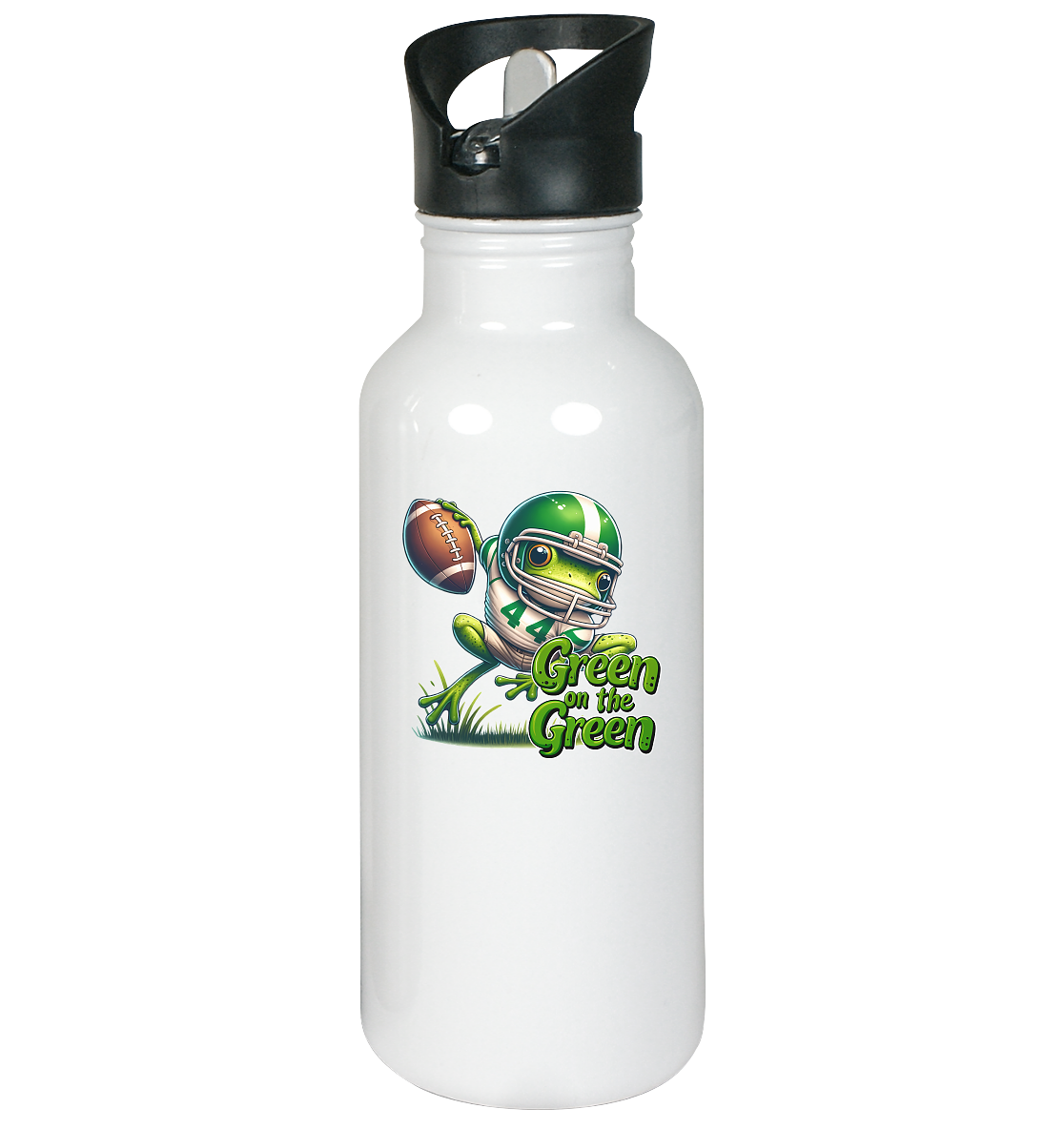 Green Frog - Stainless Steel Water Bottle