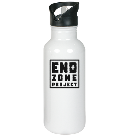 Endzone Project Quadrat - Edelstahl-Trinkflasche