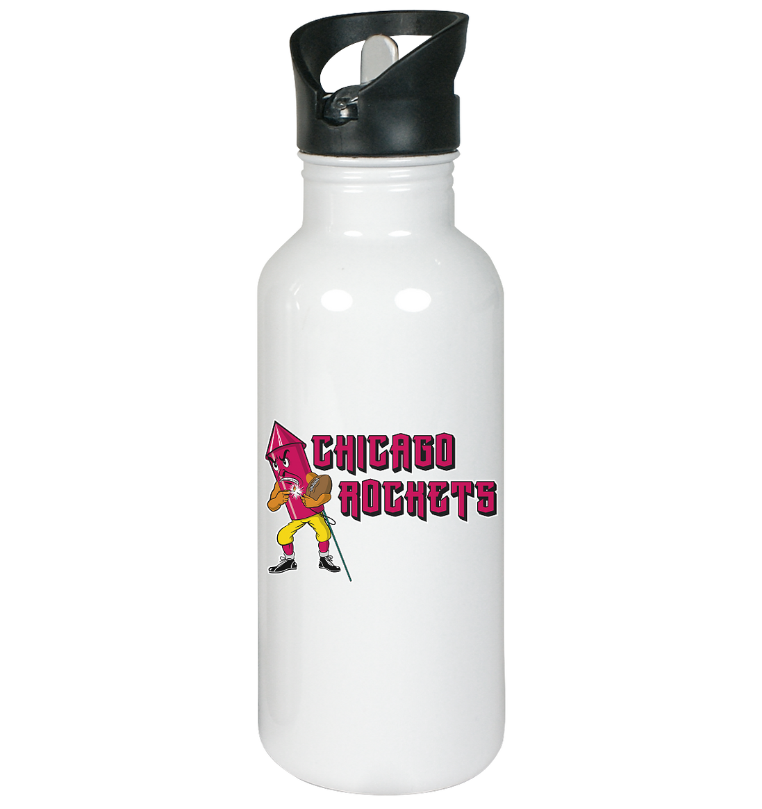 Chicago Rockets - Edelstahl-Trinkflasche