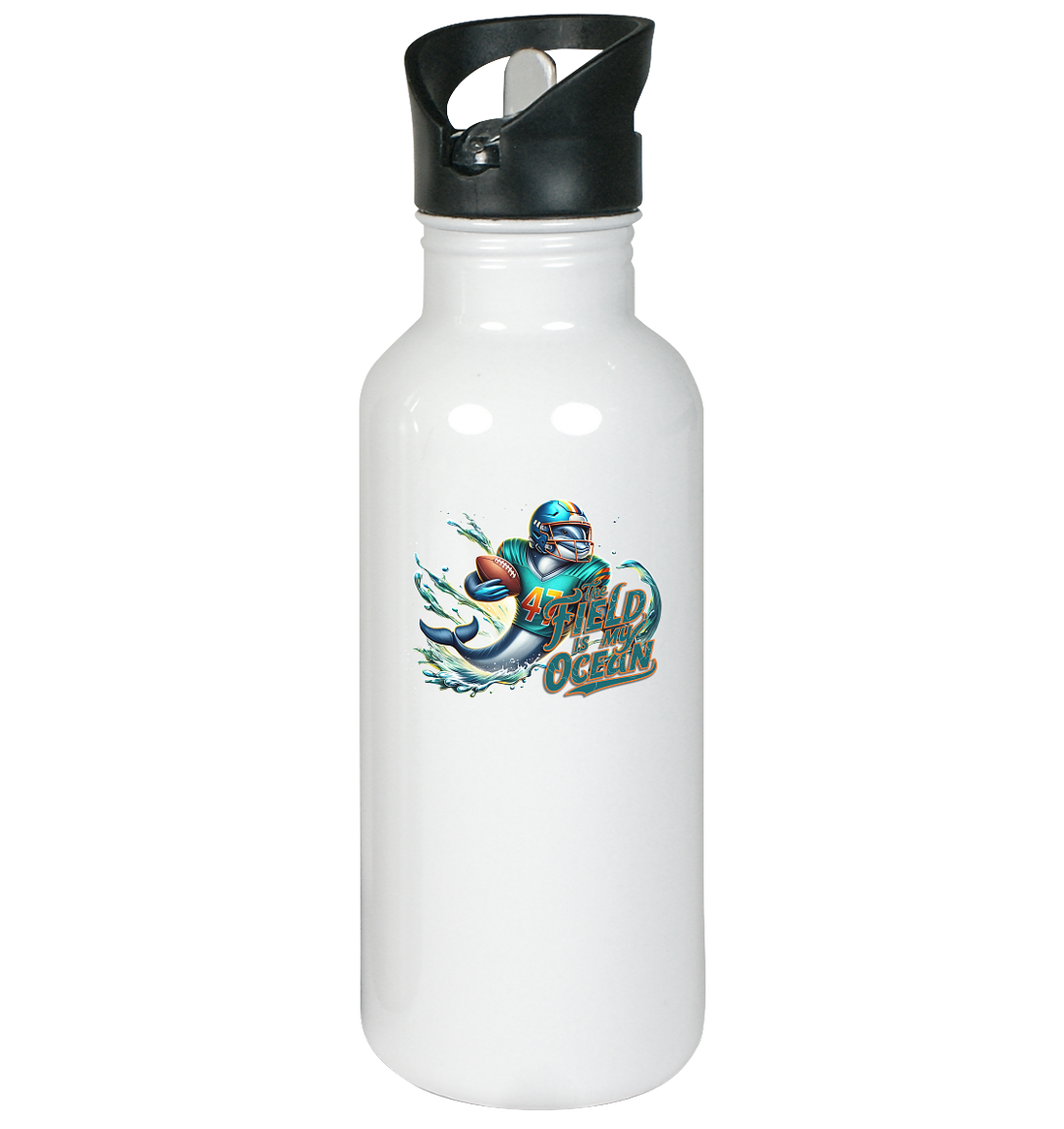 Dolphin - Stainless Steel Water Bottle