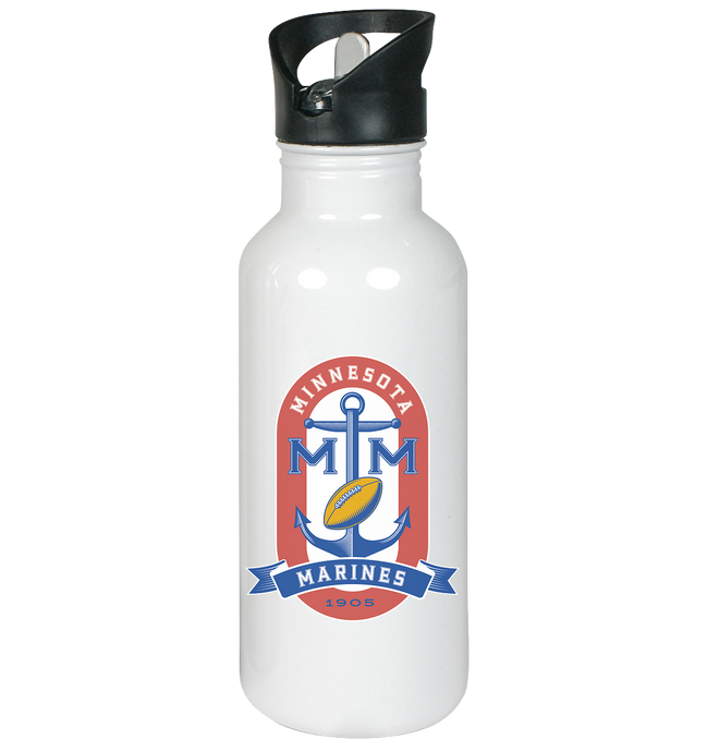 Minnesota Marines - Edelstahl-Trinkflasche