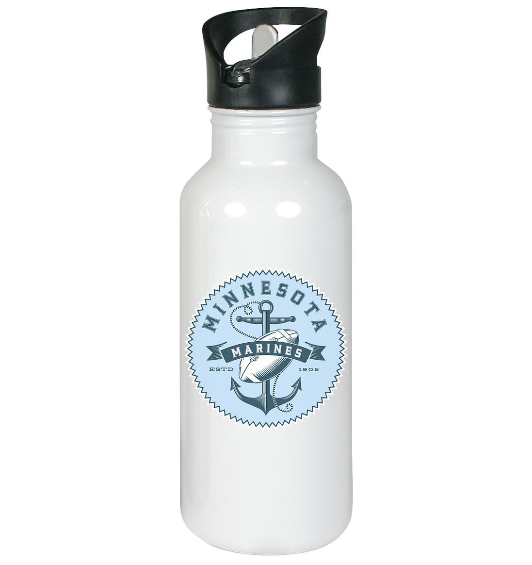 Minnesota Marines II - Stainless Steel Water Bottle