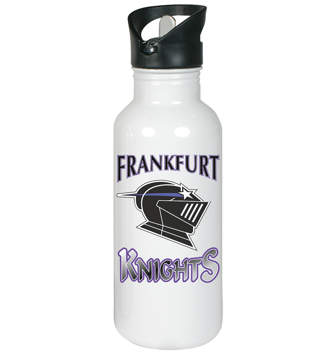 Frankfurt Knights - Edelstahl-Trinkflasche