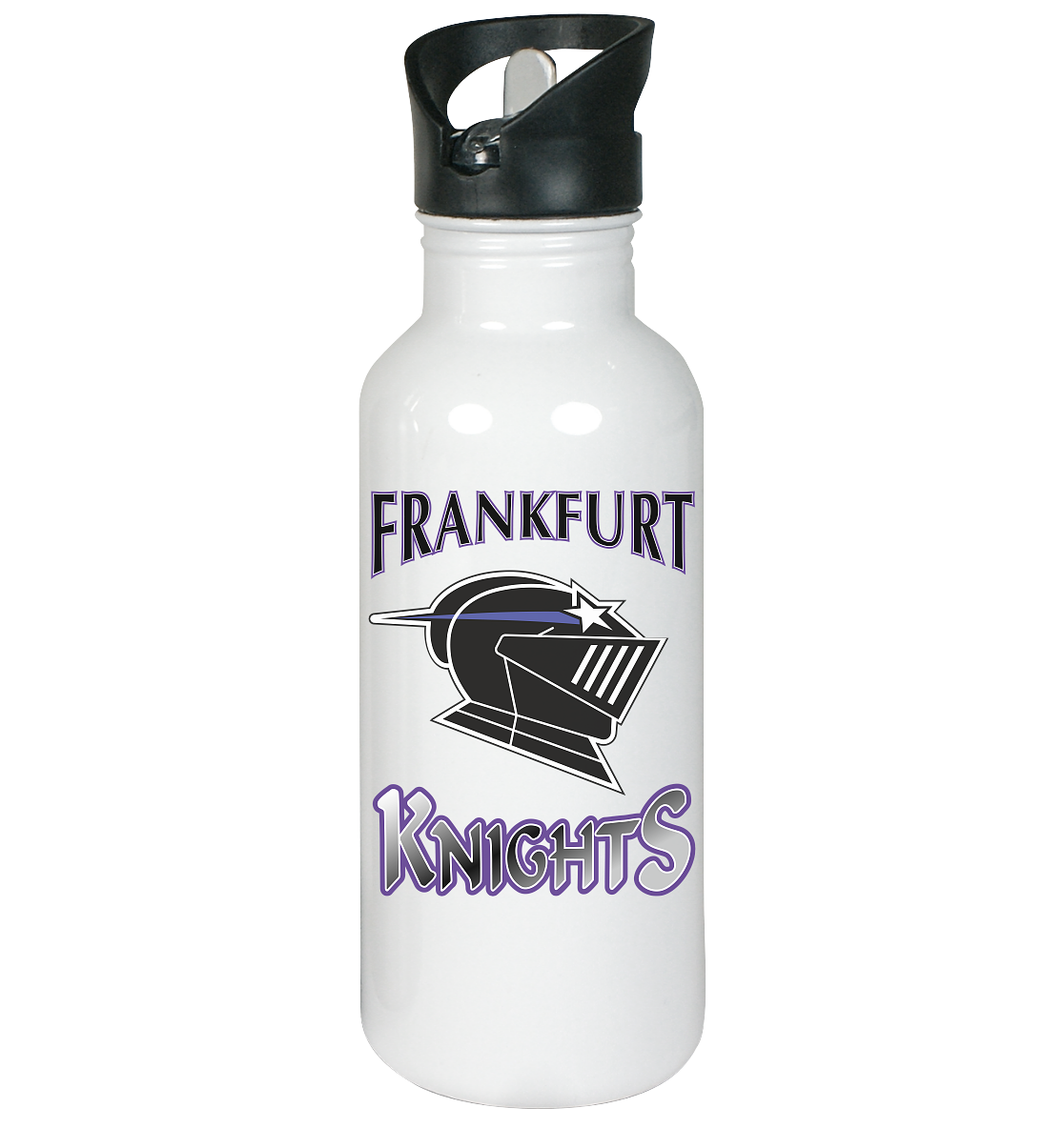 Frankfurt Knights - Edelstahl-Trinkflasche