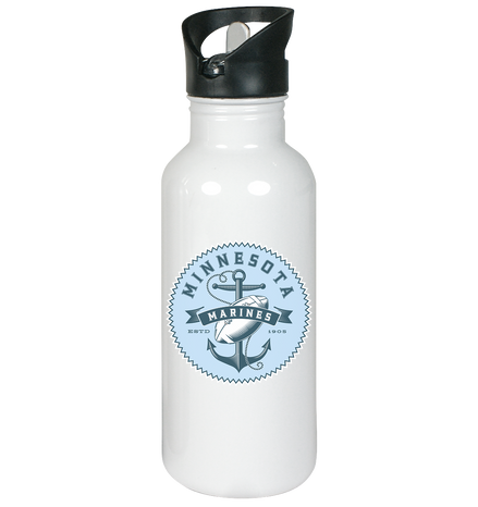 Minnesota Marines II - Edelstahl-Trinkflasche
