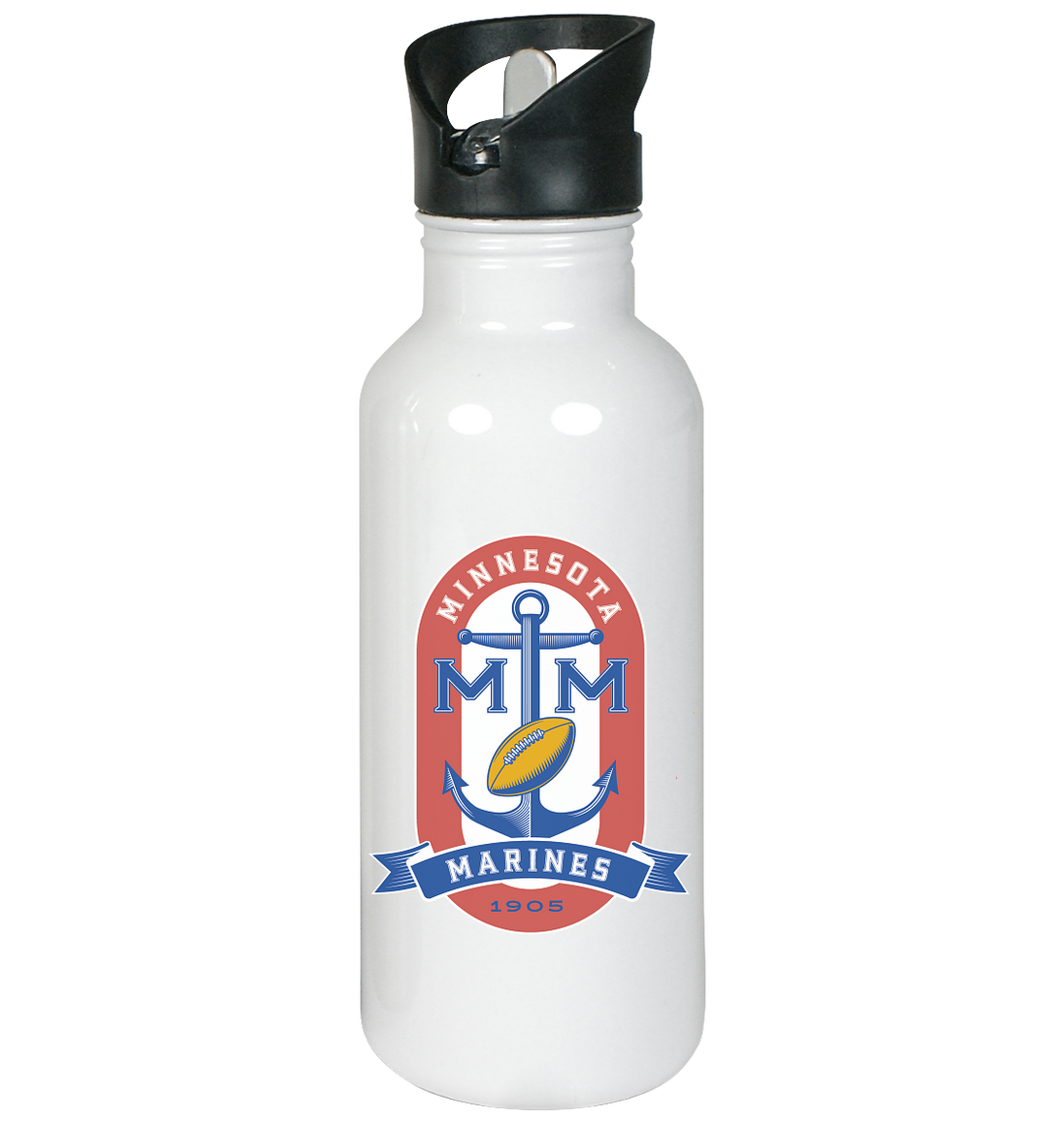 Minnesota Marines - Edelstahl-Trinkflasche