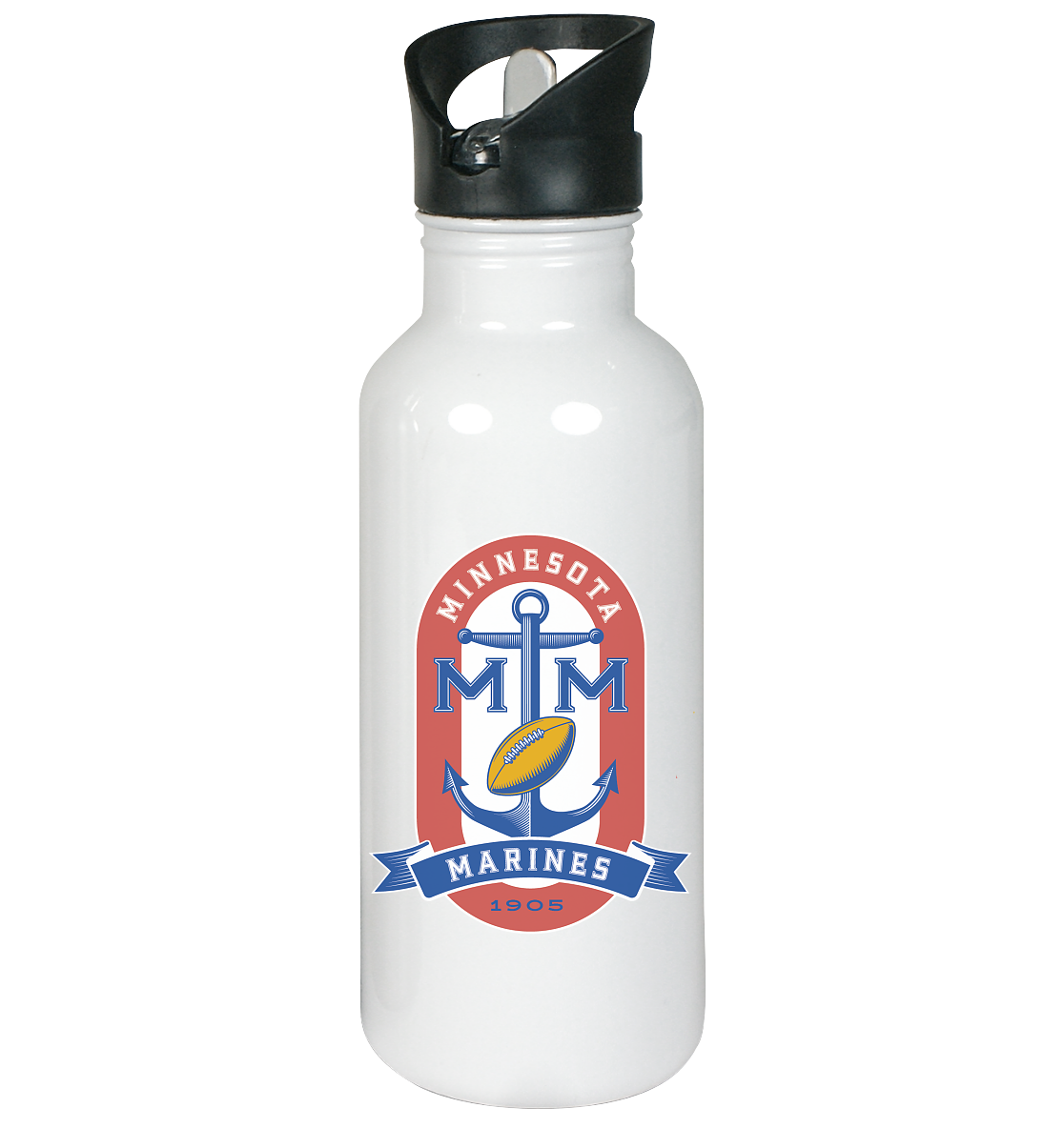 Minnesota Marines - Edelstahl-Trinkflasche