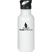 Playoff Flag Football  Women black  - Edelstahl-Trinkflasche