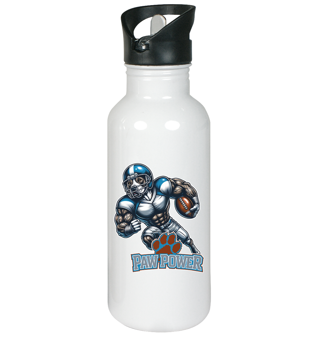 Paw Power - Edelstahl-Trinkflasche
