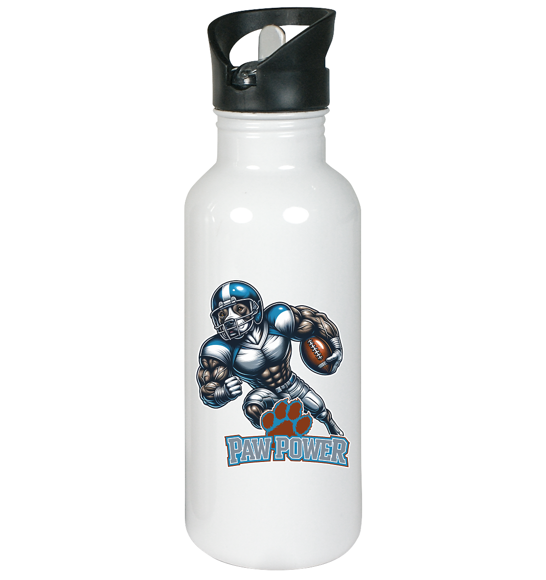 Paw Power - Edelstahl-Trinkflasche