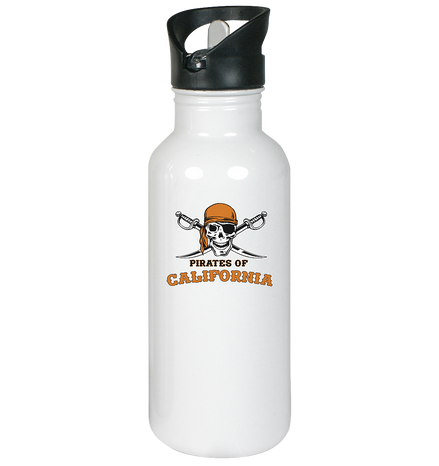 Pirates of California - Edelstahl-Trinkflasche