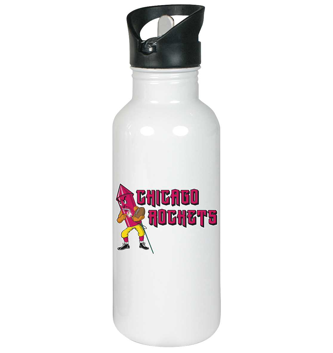Chicago Rockets - Edelstahl-Trinkflasche