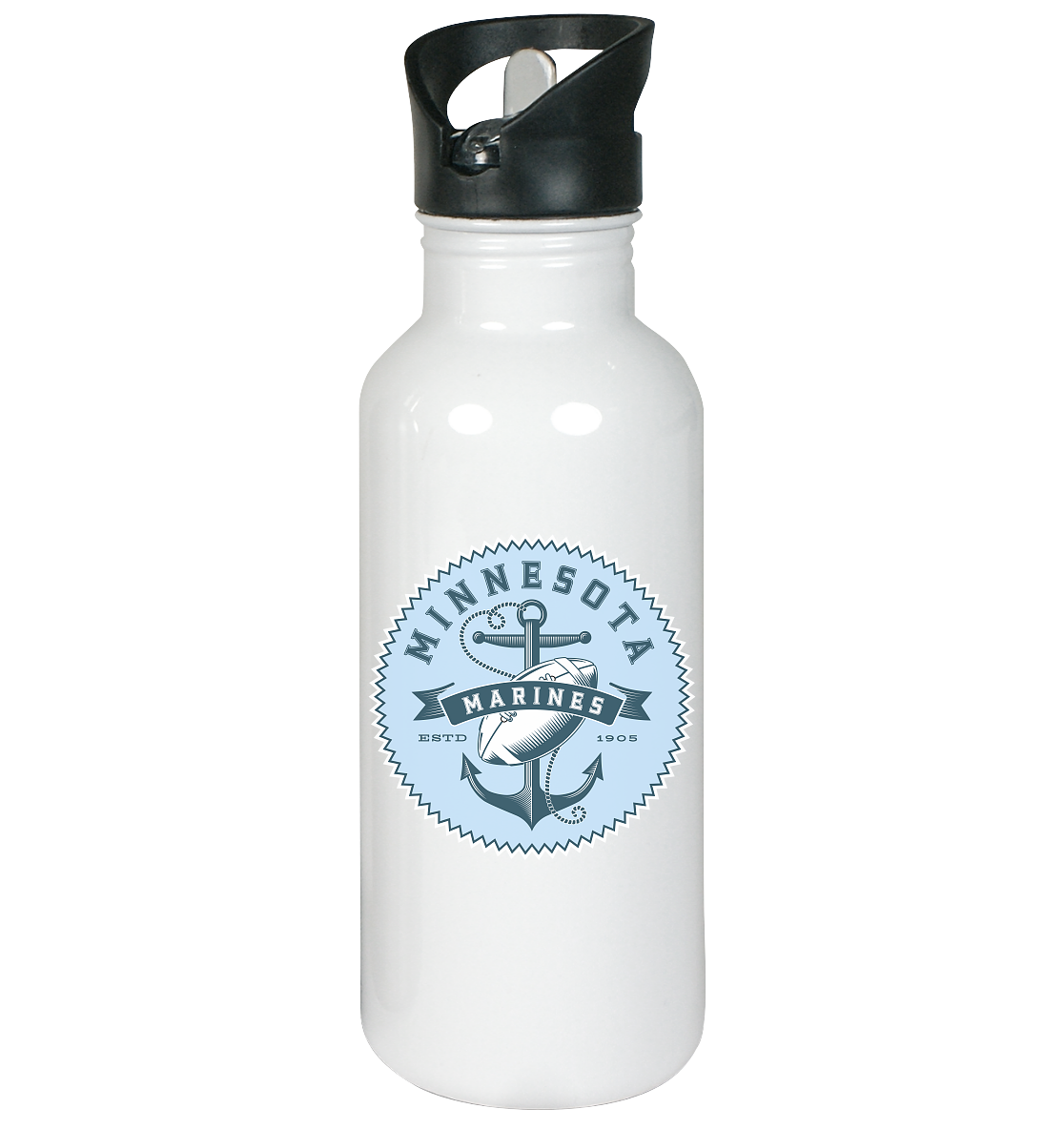 Minnesota Marines II - Stainless Steel Water Bottle
