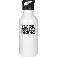 Flag Football Mama - Edelstahl-Trinkflasche
