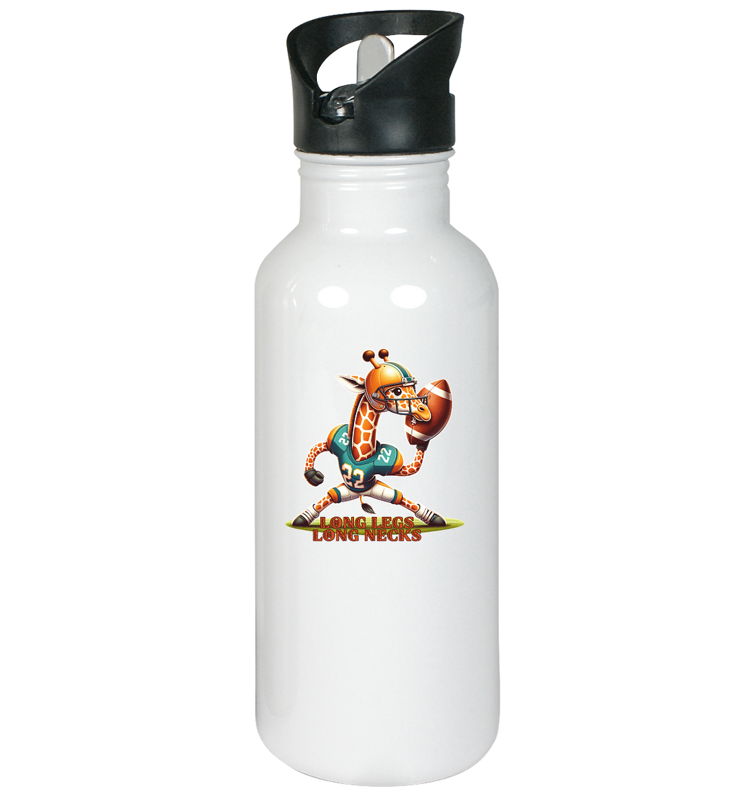 Giraffe - Stainless Steel Water Bottle