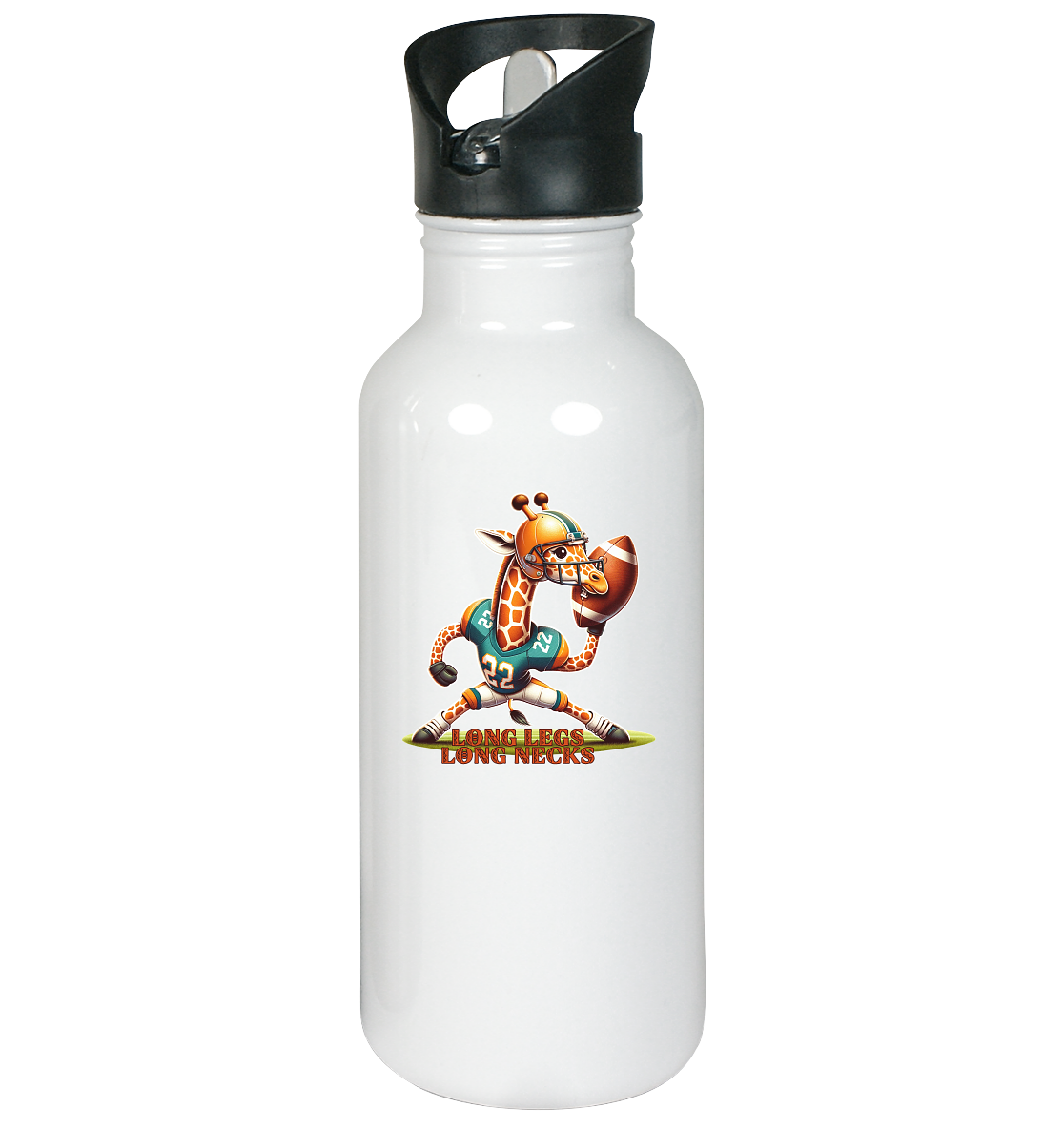 Giraffe - Stainless Steel Water Bottle