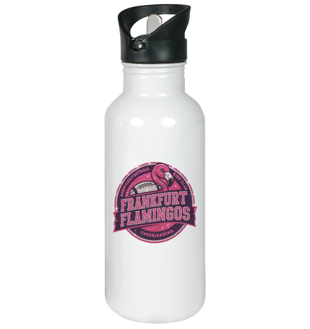 Frankfurt Flamingos - Edelstahl-Trinkflasche
