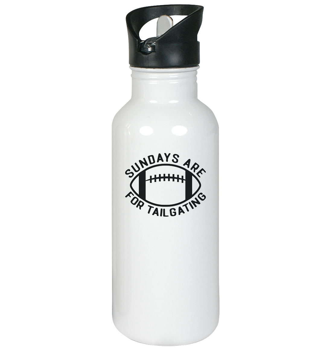 Sundays are for Tailgating  II - Edelstahl-Trinkflasche