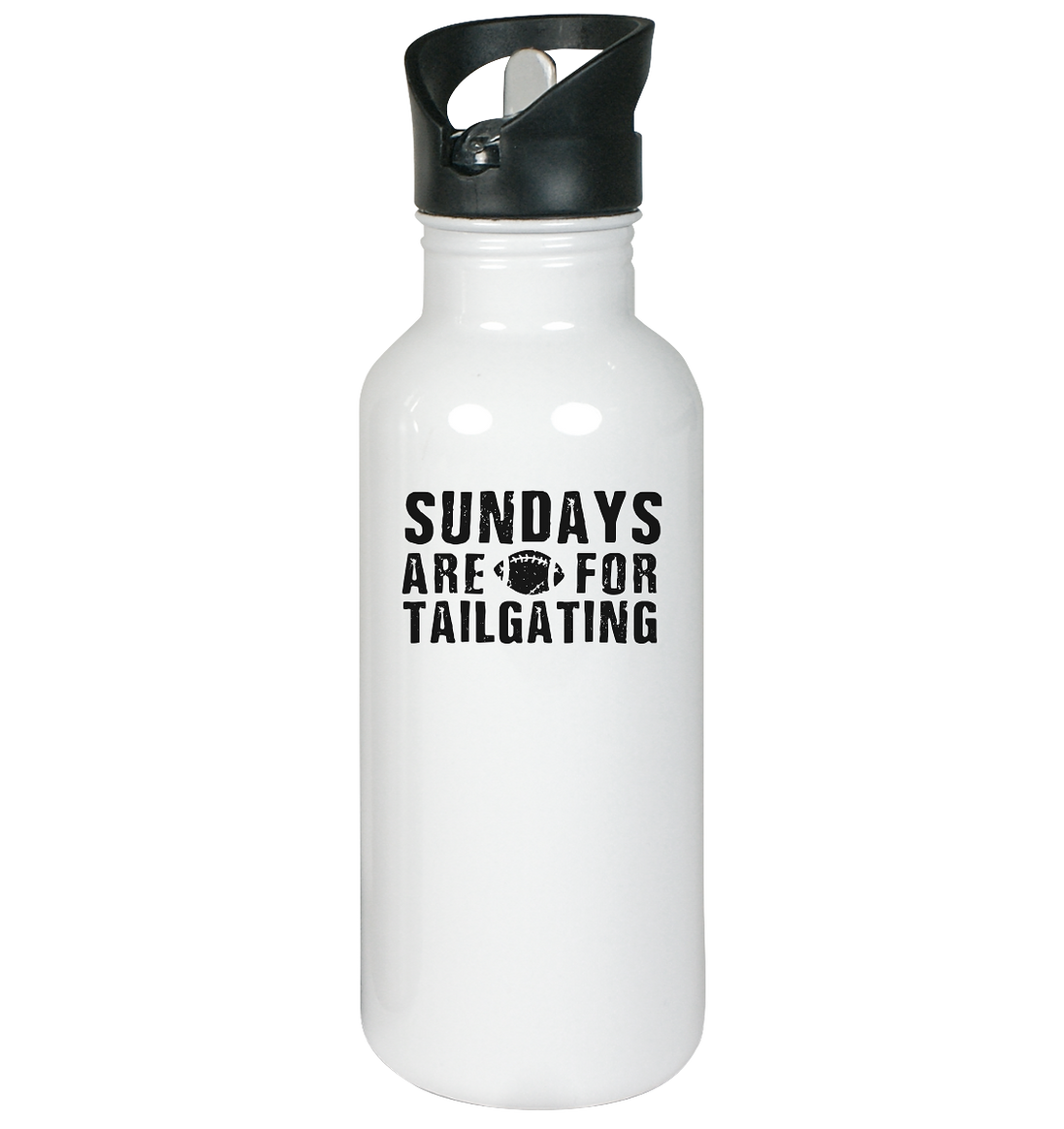 Sundays are for Tailgating  - Edelstahl-Trinkflasche