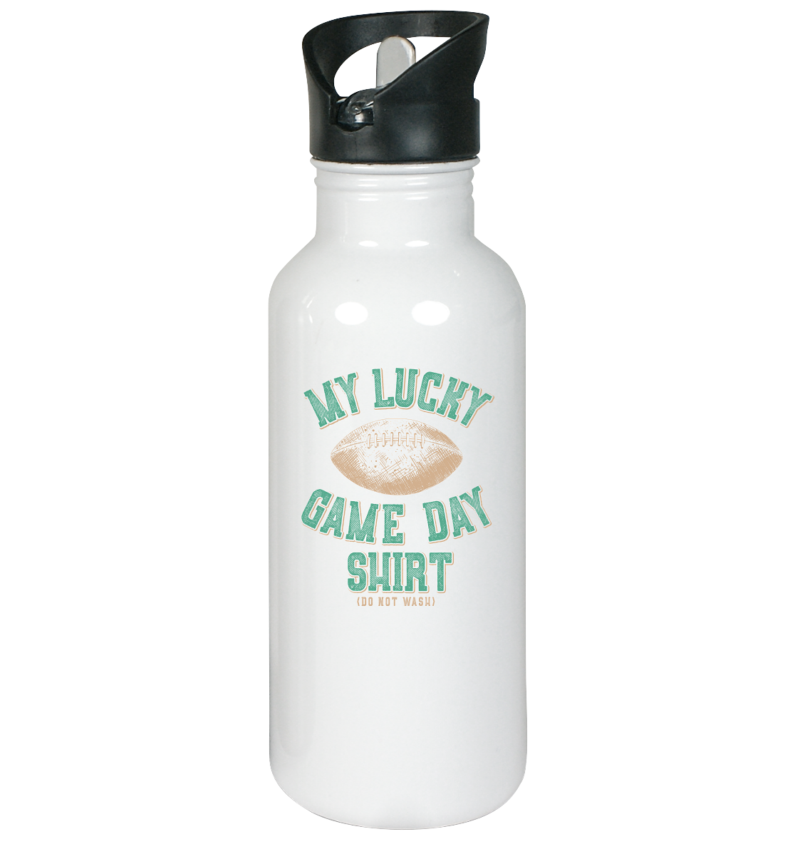 My Lucky Game Day Shirt   - Edelstahl-Trinkflasche