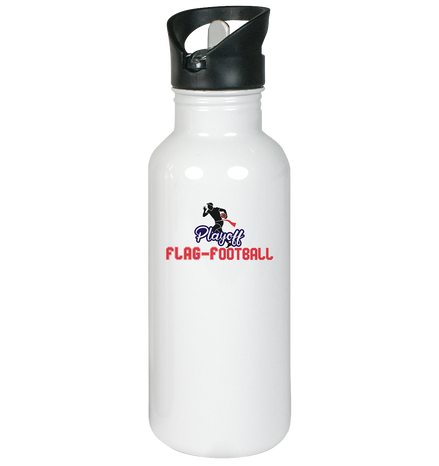 Playoff Flag Football  Men red - Edelstahl-Trinkflasche