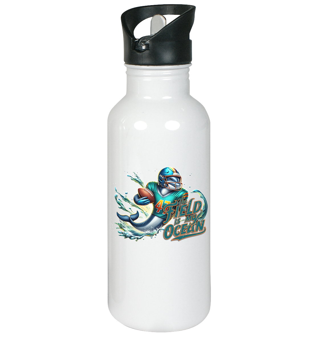 The Field is my Ocean - Stainless Steel Water Bottle