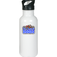 Flag Football Mom - Edelstahl-Trinkflasche
