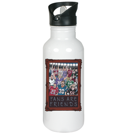 Fans are Friends  - Edelstahl-Trinkflasche