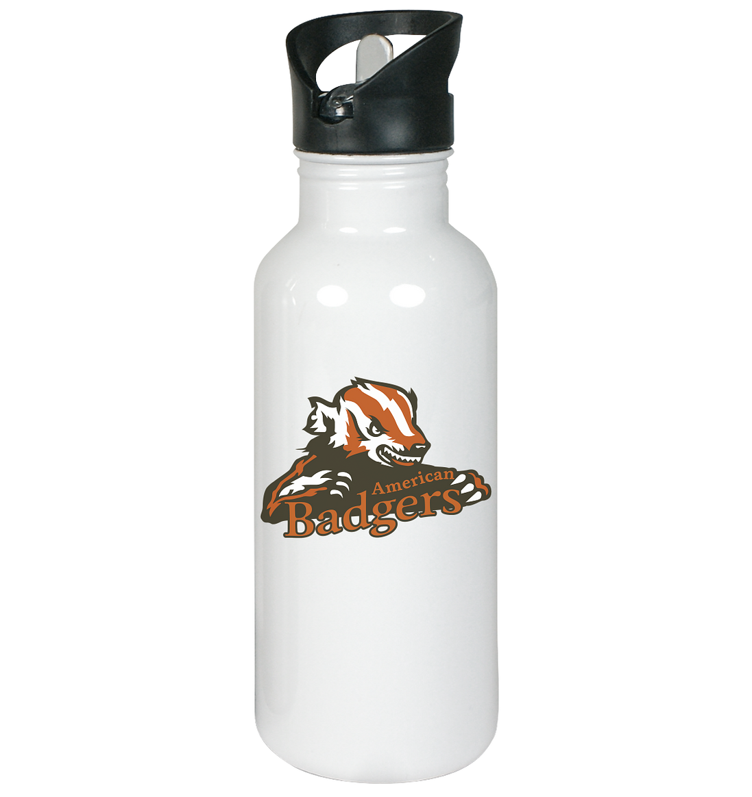 Milwaukee Badgers - Edelstahl-Trinkflasche