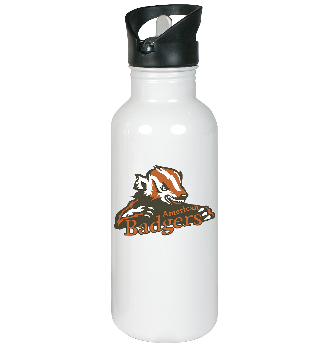 Milwaukee Badgers - Edelstahl-Trinkflasche