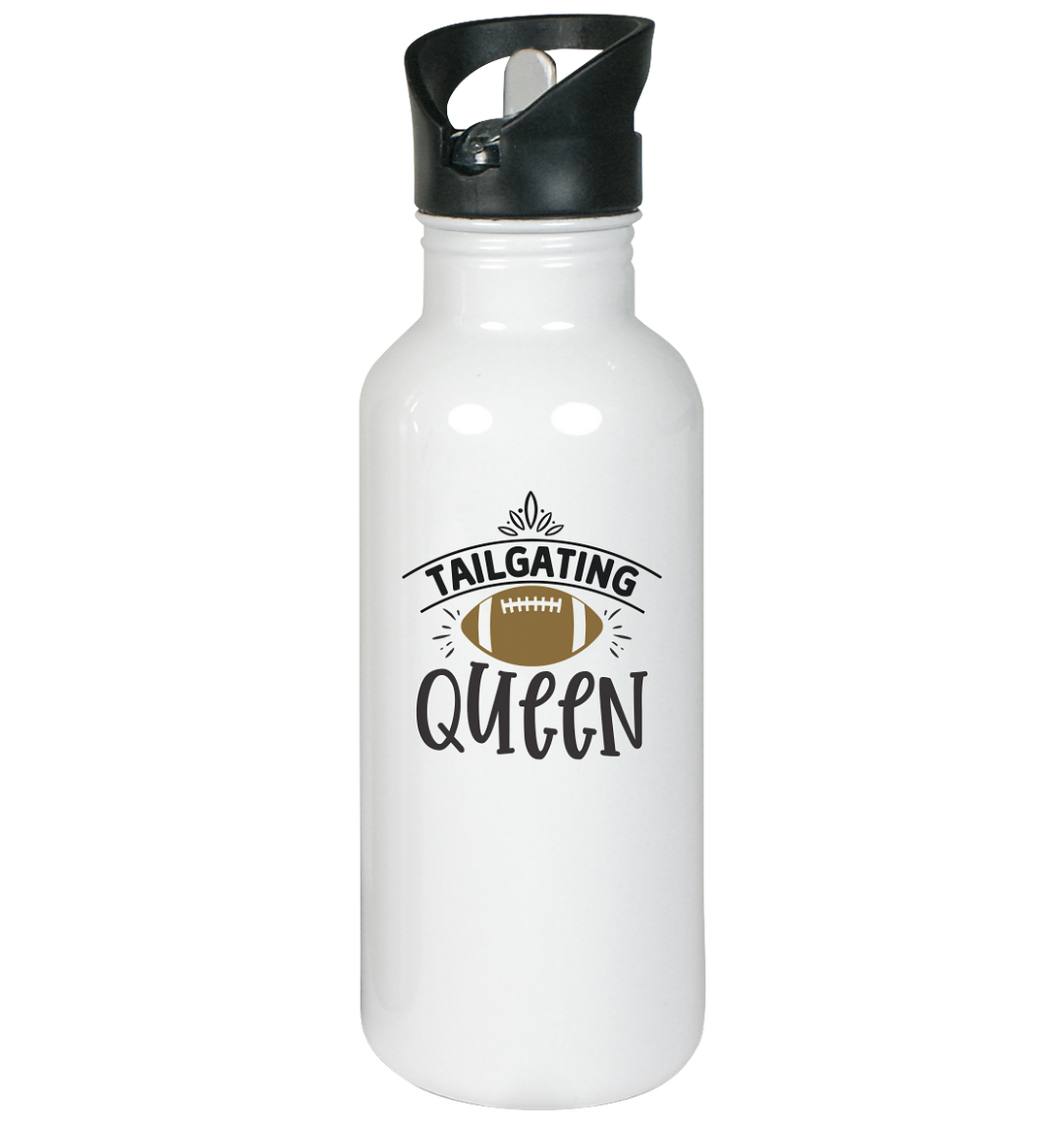 Tailgating Queen - Edelstahl-Trinkflasche