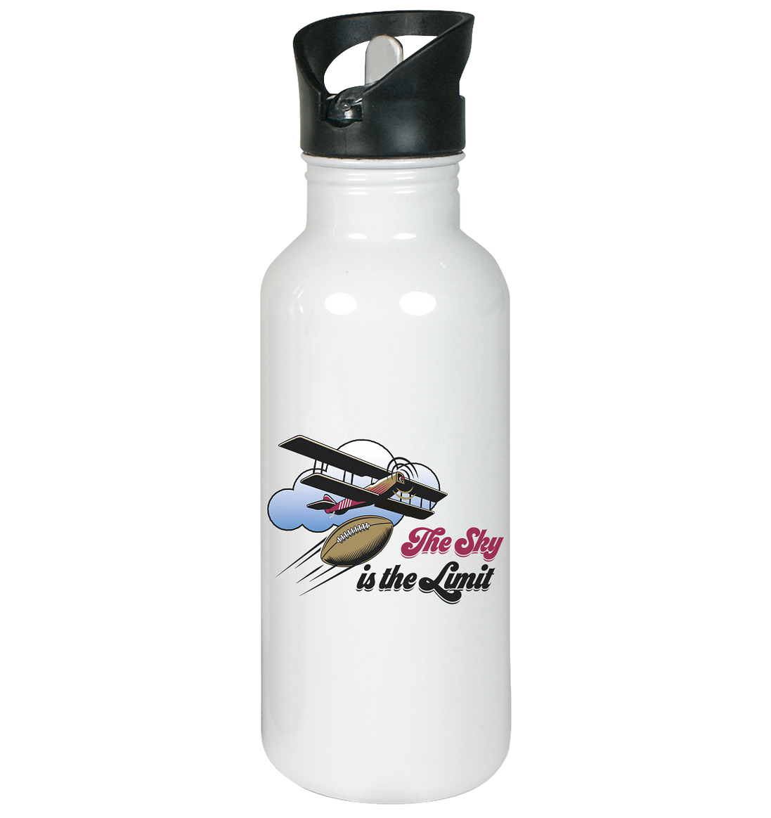 The Sky is the Limit - Edelstahl-Trinkflasche
