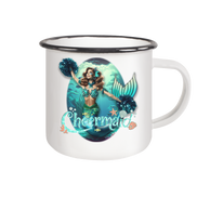 Cheermaid - Enamel Mug (Black)