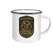Calcio Storico III - Enamel Mug (Black)