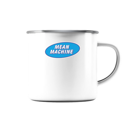 Fürth Mean Machine - Emaille Tasse (Silber)