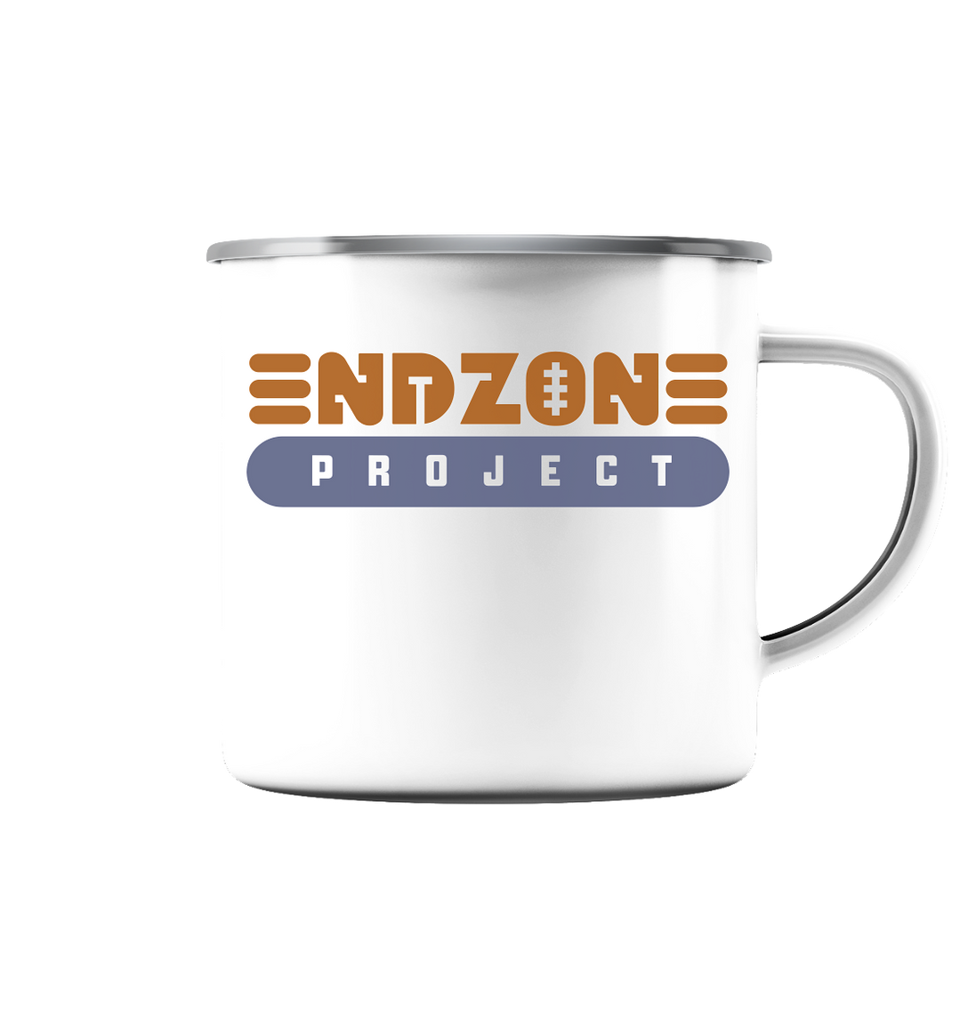 Endzone Project - Enamel Mug (Silver)