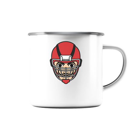 Mascarilla - Enamel Mug (Silver)