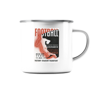 Red Devils Frankfurt 1945 - Emaille Tasse (Silber)