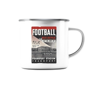 Frankfurt Football 1945 - Emaille Tasse (Silber)