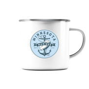 Minnesota Marines II - Enamel Mug (Silver)