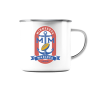 Minnesota Marines - Emaille Tasse (Silber)