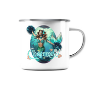Cheermaid - Enamel Mug (Silver)