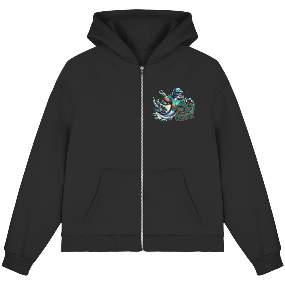 The Field is my Ocean - Fluffy Boxcut Zipper