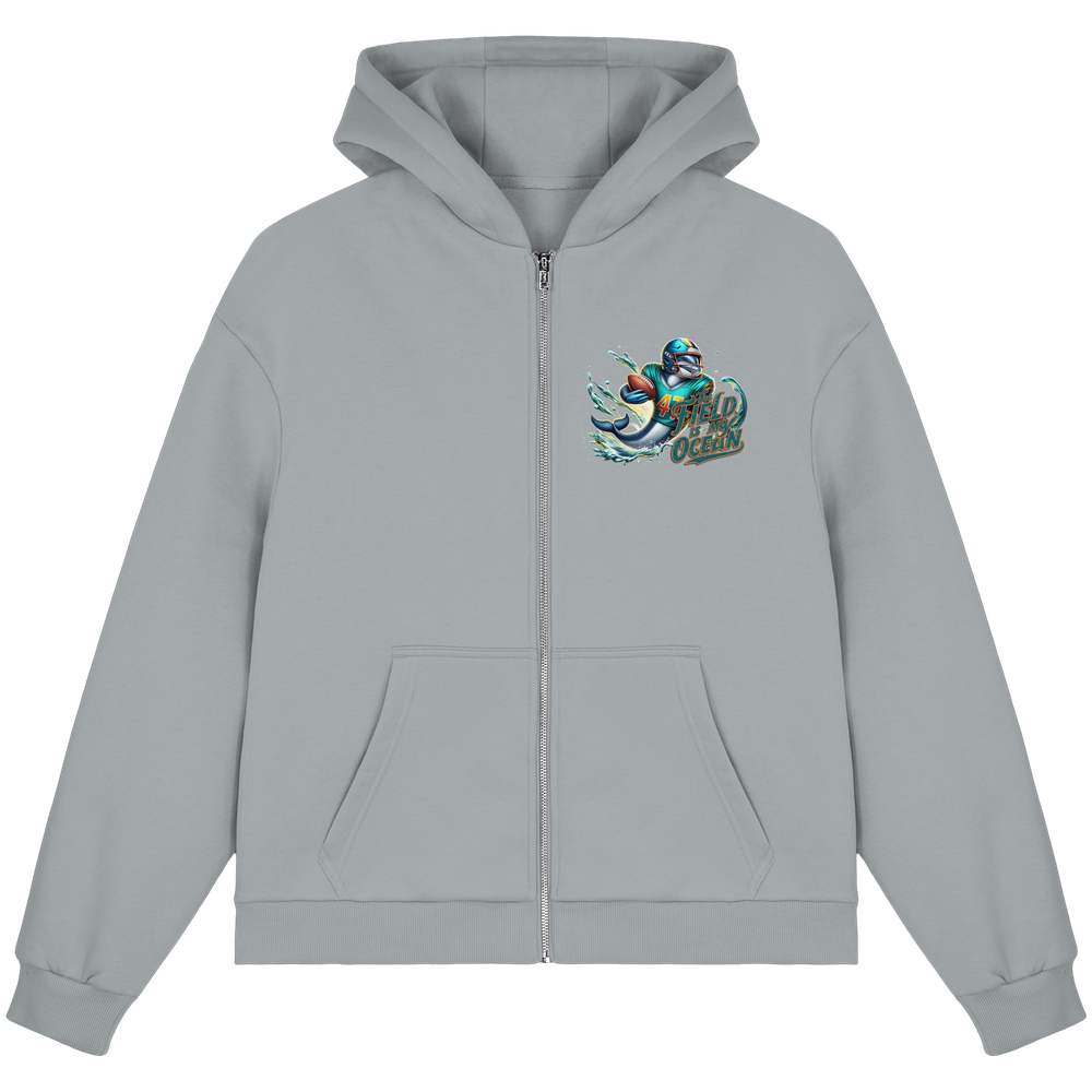 The Field is my Ocean - Fluffy Boxcut Zipper