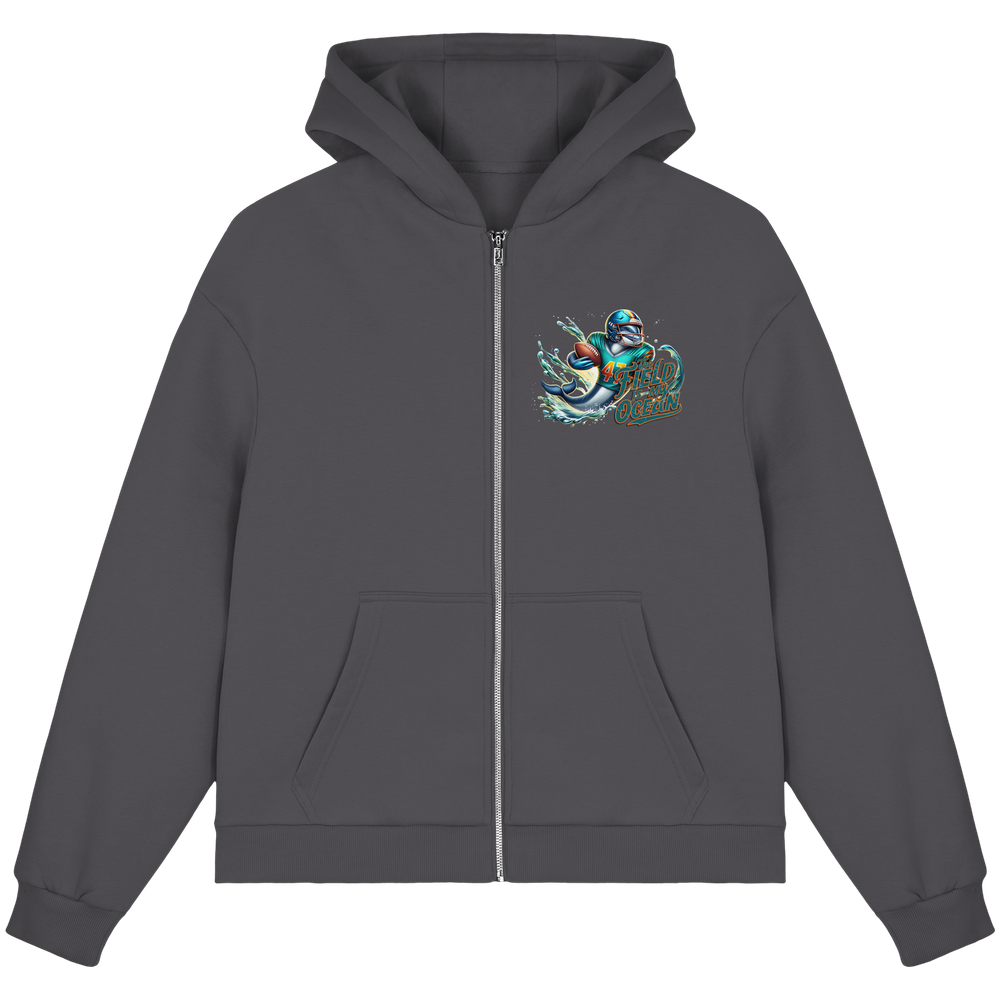 The Field is my Ocean - Fluffy Boxcut Zipper