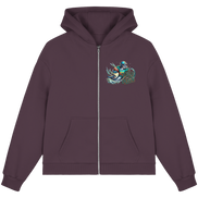 The Field is my Ocean - Fluffy Boxcut Zipper