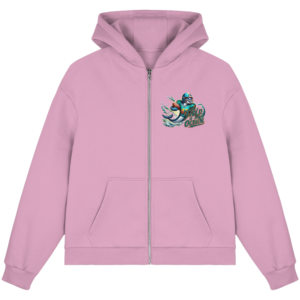 The Field is my Ocean - Fluffy Boxcut Zipper