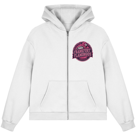 Frankfurt Flamingos - Fluffy Boxcut Zipper