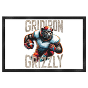 Gridiron Grizzly - Doormat 60x40cm